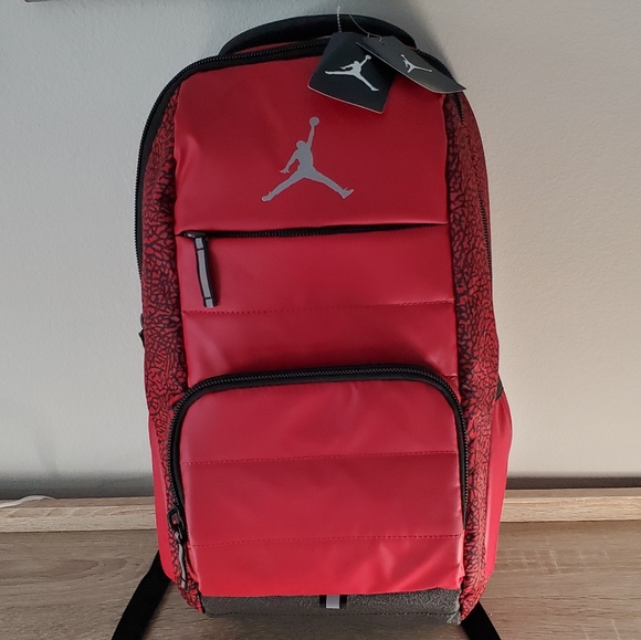 red jordan backpack